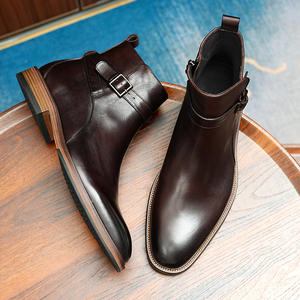 Bottes de travail avec soutien et talon antidérapant pour hommes, pour le travail en extérieur et les longues promenades - Product Image 5