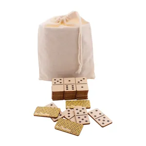 Juego de Dominó de Madera Creativo con Diseño de Malta, Producto Único para Merchandising - Product Image 1