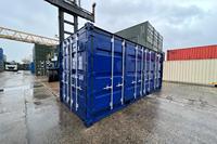 Conteneurs de stockage et d'expédition de grande capacité 40 pieds, conteneurs 40 HC neufs et d'occasion, conteneurs secs 20/40 pieds avec plancher en acier de haute qualité