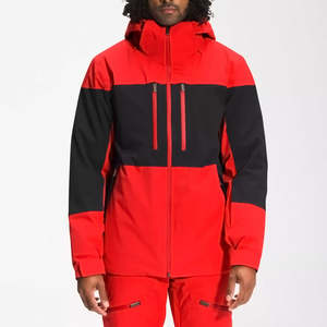 Chaqueta de Esquí Deportiva de Invierno con Logotipo Personalizado al por Mayor, Chaqueta de Snowboard para Hombre, Impermeable, Transpirable y Ecológica de Alta Calidad - Product Image 1