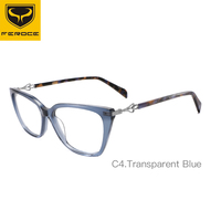 Gafas Ópticas de Lujo FEROCE con Diseño de Ojo de Gato, Unisex, Modernas, Monturas de Gafas con Nuevo Diseño
