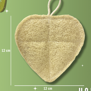 Esponja de lufa en forma de corazón de alta calidad, limpieza de cocina y lavavajillas, cepillos de baño, depuradores directos de Vietnam - Product Image 2