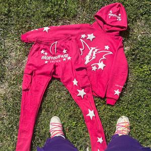 ชุดวอร์มกางเกงมีฮู้ดสำหรับผู้ชายกางเกงวอร์มไม่มีช่องว่างพิมพ์ลายโลโก้ Custom2025ใหม่ - Product Image 1