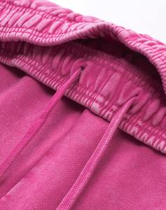 Pantalon de survêtement unisexe à jambe droite, décontracté, coupe large avec cordon de serrage pour le sport, la salle de sport, le salon et le streetwear - Product Image 5