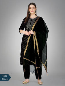 ชุดเสื้อผ้าฝ้ายปักลายและออกแบบล่าสุด - Product Image 5