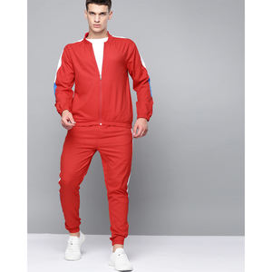 ชุดวอร์มโอเวอร์ไซส์สำหรับผู้ชายชุดกันลมมีเชือกรูดพิมพ์ลายสำหรับฤดูหนาวแบบกำหนดเอง - Product Image 4