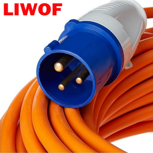 Câble d'alimentation robuste de 10 m pour caravane, orange, 220 V, 32 A, en cuivre pur, pour <span class=keywords><strong>camping</strong></span>-cars et motorhomes - Product Image 2