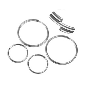 Anello Portachiavi Leggero in Acciaio Diametro 20 Mm - Product Image 1