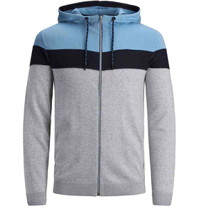 Sweat à capuche zippé de qualité supérieure pour hommes, nouvelle mode, manches longues, poches zippées côtelées, impression élégante, marque personnalisée de haute qualité pour l'automne - Product Image 5