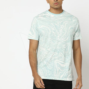 Camisetas Personalizadas para Hombre, Algodón/Fibra de Bambú, Cuello Redondo, Manga Corta, Ecológicas, Casuales, para Impresión, Fabricante Mayorista - Product Image 1