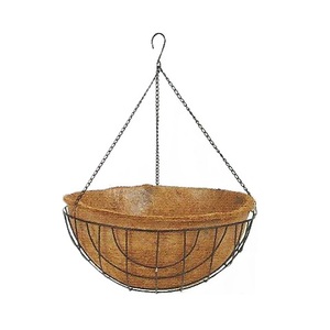 Panier suspendu en fer de meilleure qualité pour décoration de jardin, paniers de fleurs et de plantes, à prix abordable, à vendre - Product Image 6