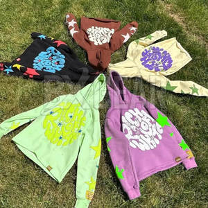 Vente en gros OEM Survêtement avec impression bouffante à manches longues pour hommes Survêtement impression bouffante à bas prix pour hommes de haute qualité - Product Image 4