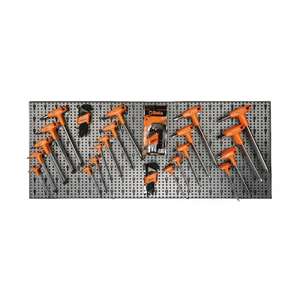 Surtido de herramientas manuales BETA 176 piezas con ganchos sin panel - Product Image 1