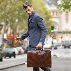 Maletín de cuero genuino de lujo para mujer, bolso para portátil de calidad, eslinga, uso de oficina de negocios, de tela PU Material, estilo de viaje, tamaño en pulgadas - Product Image 6