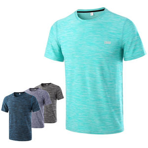 Nuevas camisetas lisas en blanco OEM al por mayor ropa deportiva gimnasio ligero transpirable verano manga corta Camiseta para correr - Product Image 1