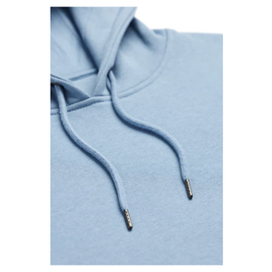 Pull à capuche pour homme, coupe classique, tricoté en coton/élasthanne, écologique, anti-plis, séchage rapide, respirant, couleur unie - Product Image 4