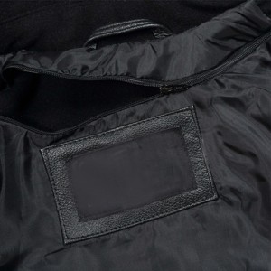 Unisex Fashion Wool Leather <b>Jacket</b> Soft Warm and Ideal for Casual and Daily <b>Slim</b> <b>Fit</b> 2025 Varsity <b>jacket</b> For Men - Product Image 4