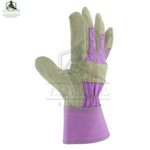 ถุงมือหนังวัวคุณภาพสูง ระดับมืออาชีพ ราคาประหยัด สวมใส่สบาย ระบายอากาศได้ดี ยืดหยุ่น ปราศจากซิลิโคน - Product Image 6