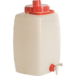 Tubo per alimenti Demetra con rubinetto e valvola di sfiato Lt.25 (cm. 30x26x49 H) - Product Image 1