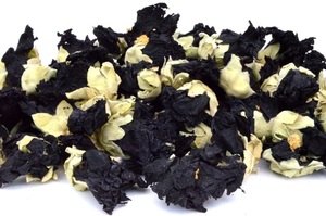 Flores Secas de Malva Negra, Ingrediente Natural para Té de Hierbas, a Granel / Flores Secas de Malva - Product Image 5