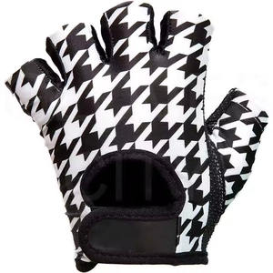 Gants de cyclisme demi-doigts unisexes haute performance pour VTT, sport, entraînement et musculation en Spandex/Coton - Product Image 2