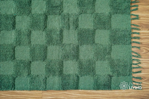 Custom Handwoven Tufted Cotton Rug for Home Living Room Bedroom Interior Decor Modern Style with OEM ODM Services - Product Image 5