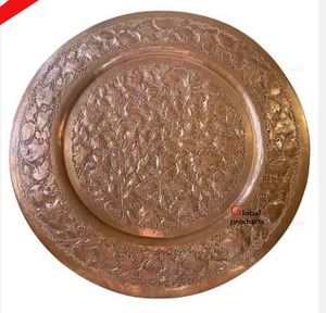 Nouvelle arrivée 2025, assiette de présentation ronde design pour hôtel, restaurant et bar - Product Image 5