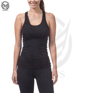 Haute qualité femmes à la mode Gym Workout Sportswear Fitness Crop débardeurs oem conception personnalisée - Product Image 4
