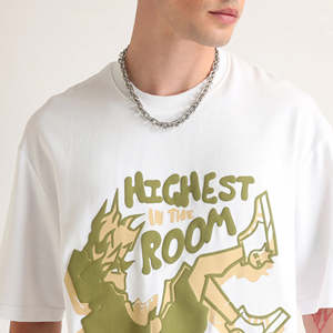 OEM de alta calidad de los hombres de peso pesado impreso Boxy camisetas de algodón Boxy camiseta transpirable diseño personalizado camisetas unisex - Product Image 2