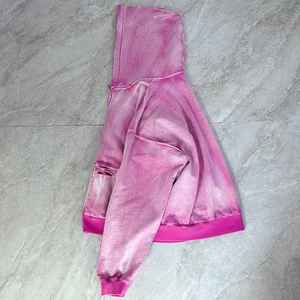 แจ็กเก็ตมีฮู้ดแบบรูดซิปสำหรับผู้ชายเสื้อผ้าแนวสตรีทมี100% โลโก้แบบย้อนยุคสำหรับฤดูหนาว - Product Image 4