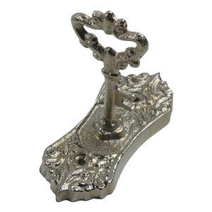 Crochets muraux au Design Royal, finition argentée, idéal pour la décoration murale du salon et la décoration de la maison - Product Image 1