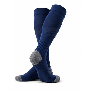 Chaussettes de football sur mesure, fabrication de haute qualité, couleur personnalisée, chaussettes de sport de bonne qualité, impression de logo personnalisé sur les chaussettes de football - Product Image 6