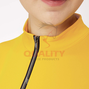 Chemise d'équitation équestre à compression extensible dans les quatre sens avec doublure thermique évacuant l'humidité Propriétés de flexibilité et de chaleur - Product Image 3