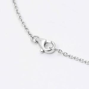 Colgante Minimalista con Diamante Cultivado en Laboratorio de Color Rosa Pálido en Forma de Pera, Oro Blanco de 14K, Joyería Fina, Regalo de Cumpleaños para Ella, Regalo de Aniversario - Product Image 6