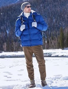 Wholesale OEM Custom Puffer <b>Jacket</b> Men 2025 Warm Insulated Waterproof Lightweight Winter Outerwear Fashion Streetwear <b>Jackets</b> - Product Image 6