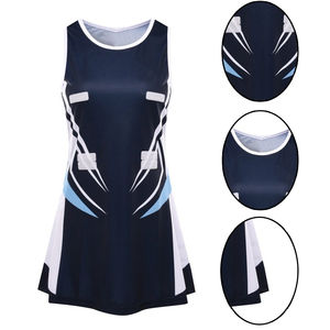 Vestido de Netball para Mujer con Logotipo Impreso en la Parte Delantera, Elástico en 4 Direcciones, Absorbe la Humedad, Transpirable, Calidad Premium, Servicio OEM, Personalizable - Product Image 6