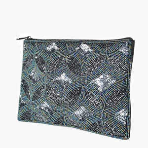 Porte-monnaie fantaisie pour femmes fabriqué avec des perles colorées et des éléments de créateur attrayants parfaits pour les cadeaux et l'utilisation quotidienne - Product Image 4