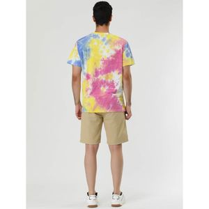 OEM acepta logotipo personalizado lavado ácido Camiseta 100% algodón transpirable de talla grande nueva moda manga corta hombres camiseta - Product Image 3