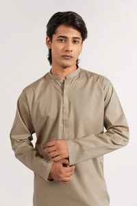 Ensembles de vêtements traditionnels pakistanais Shalwar Kameez pour hommes, coupe ajustée, séchage rapide, extensible, vente en gros - Product Image 2