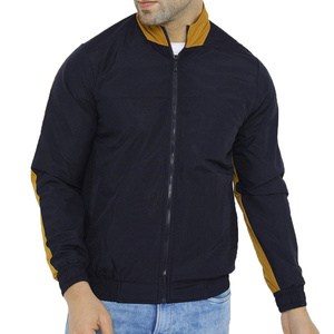 Chaqueta Bomber Casual de Invierno para Hombre, Duradera, Moderna y Cómoda, con Cierre de Cremallera, Ecológica, Transpirable, de Poliéster/Algodón, para Uso Diario - Product Image 3