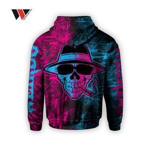 Sweat-shirts pour hommes de haute qualité, surdimensionnés, 100% polyester, fabriqués sur mesure et en vente chaude, à bas prix, avec motif imprimé par sublimation - Product Image 2