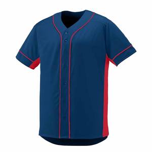 Sublimación Reglan manga con panel frontal camiseta de béisbol, camisa de estilo americano con camisa deportiva para hombres con camiseta - Product Image 1