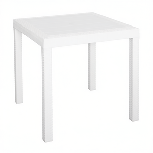 DALLAS 80x80x74cm Polypropylene Outdoor <b>Table</b> Fixed White Model 9096 by Bica for DALLAS - Product Image 2