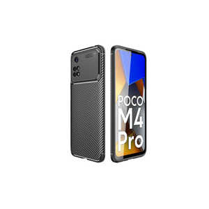Funda Protectora de TPU Suave a Prueba de Golpes de la Serie ATA Negro, Funda de Silicona Líquida para Teléfono Poco M4 Pro 4G Y16 - Product Image 1