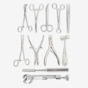 Juego de Instrumentos Quirúrgicos Ortopédicos de Acero Inoxidable Autoclavables para Cirugía Ósea, Tipo Rongeur y Martillo, Manual, con Certificación CE, Alta Calidad - Product Image 2