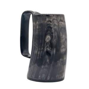 Jarra de Cerveza Vikinga Hecha a Mano, Jarra de Cerveza Medieval Auténtica Pulida y Brillante para Fiestas y Bares - Product Image 1