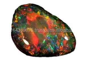 
 
 
 Ópalo Negro Premium en Bruto, Piedras Preciosas Naturales Sin Tratar al por Mayor QAZ134, Origen India, Certificado por Terceros para Joyería - Product Image 2