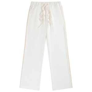 Fabricant de vêtements sur mesure, pantalon de jogging droit d'hiver, mélange de coton, respirant, écologique, pantalon pour homme grande taille - Product Image 2