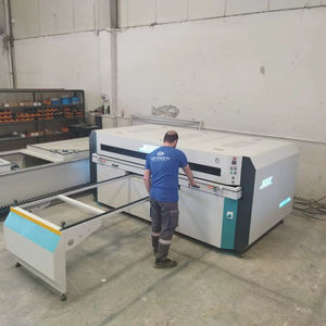 Máquina de Prensado al Vacío con Membrana ECOTYPE II, Lámina de PVC, Buen Recubrimiento, Laminación, Moldeado, Chapa de Madera MDF, Fabricante de Turquía - Product Image 1