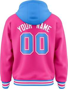 เสื้อแจ็กเก็ตคอปกคอตั้งทำด้วยผ้าขนสัตว์ของผู้ชายสไตล์สตรีทไซส์ XL ออกแบบโลโก้ได้เอง - Product Image 4